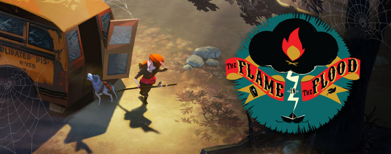 flame int the flood test banner